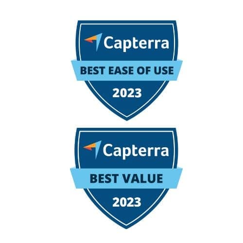 Kefron receives Best Ease of Use and Best Value badge for 2023 on Capterra