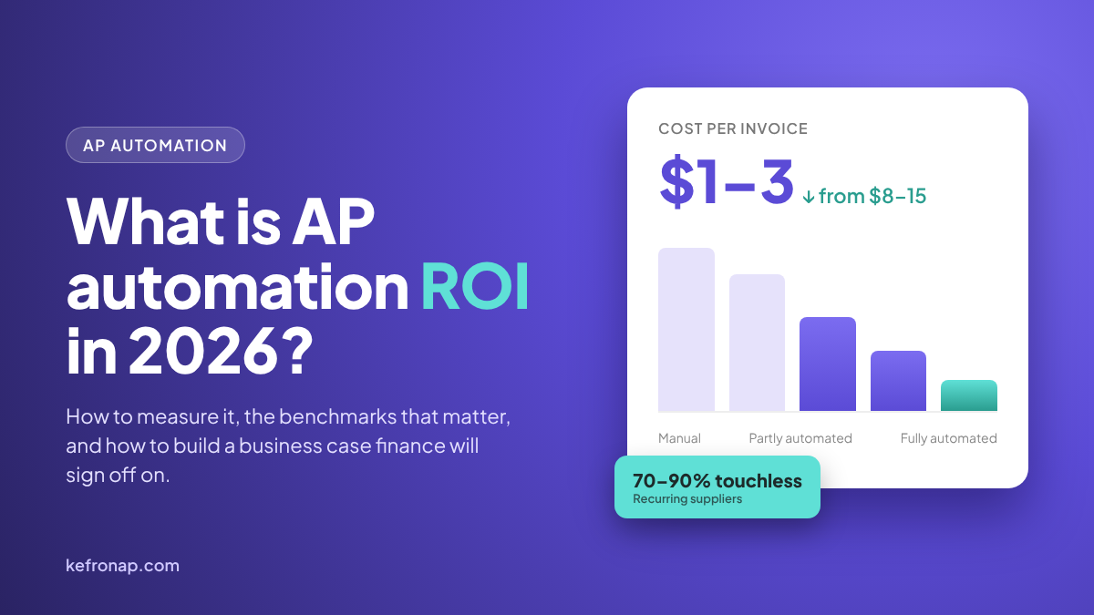 What Is AP Automation ROI in 2026