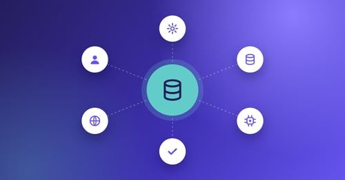 Illustration of connected finance systems linked to a central hub, representing Dynamics 365 Business Central Challenges & Solutions